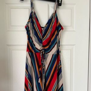 Venus strap dress size M multi-color
